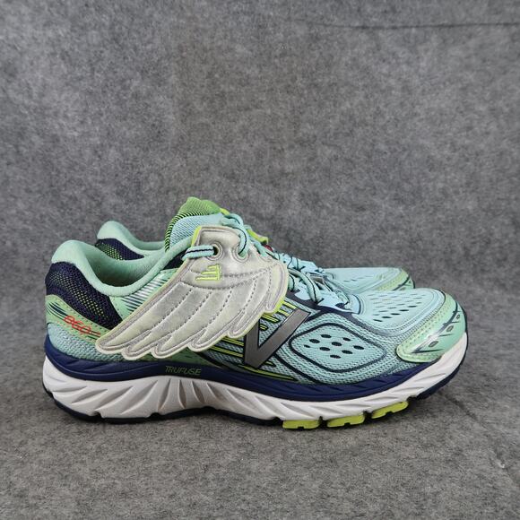 New Balance Shoes - New Balance Shoes Womens 7 Running Sneakers 860v7 Wings Athletic Trainers Blue